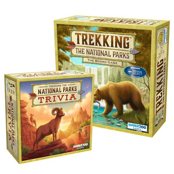 Underdog Games Trekking The National Parks: The Board good Game - Second Edition