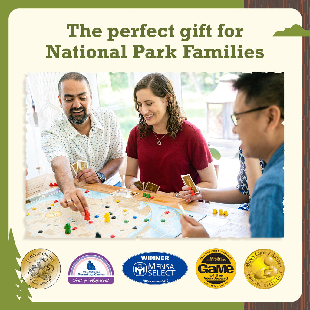 Trekking the National Parks is the Perfect Family Board Game