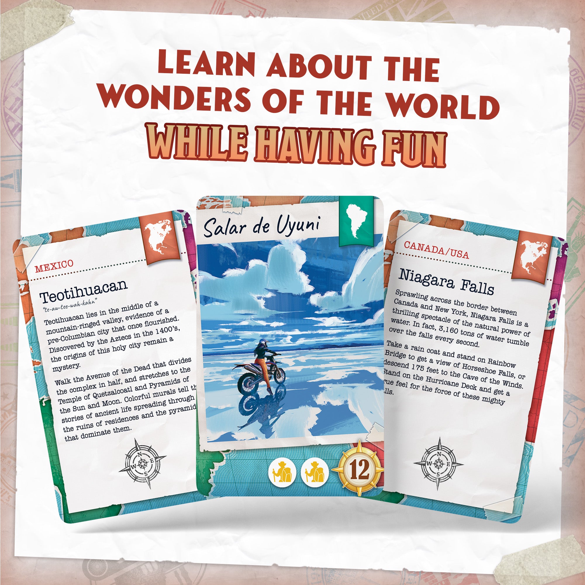 Trekking the World is a Board Game Filled with Adventure