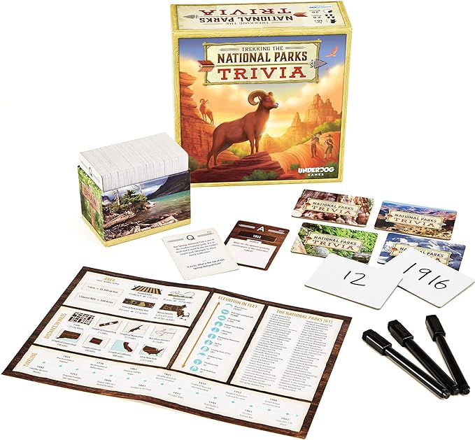 Trekking The National Parks: Trivia Game