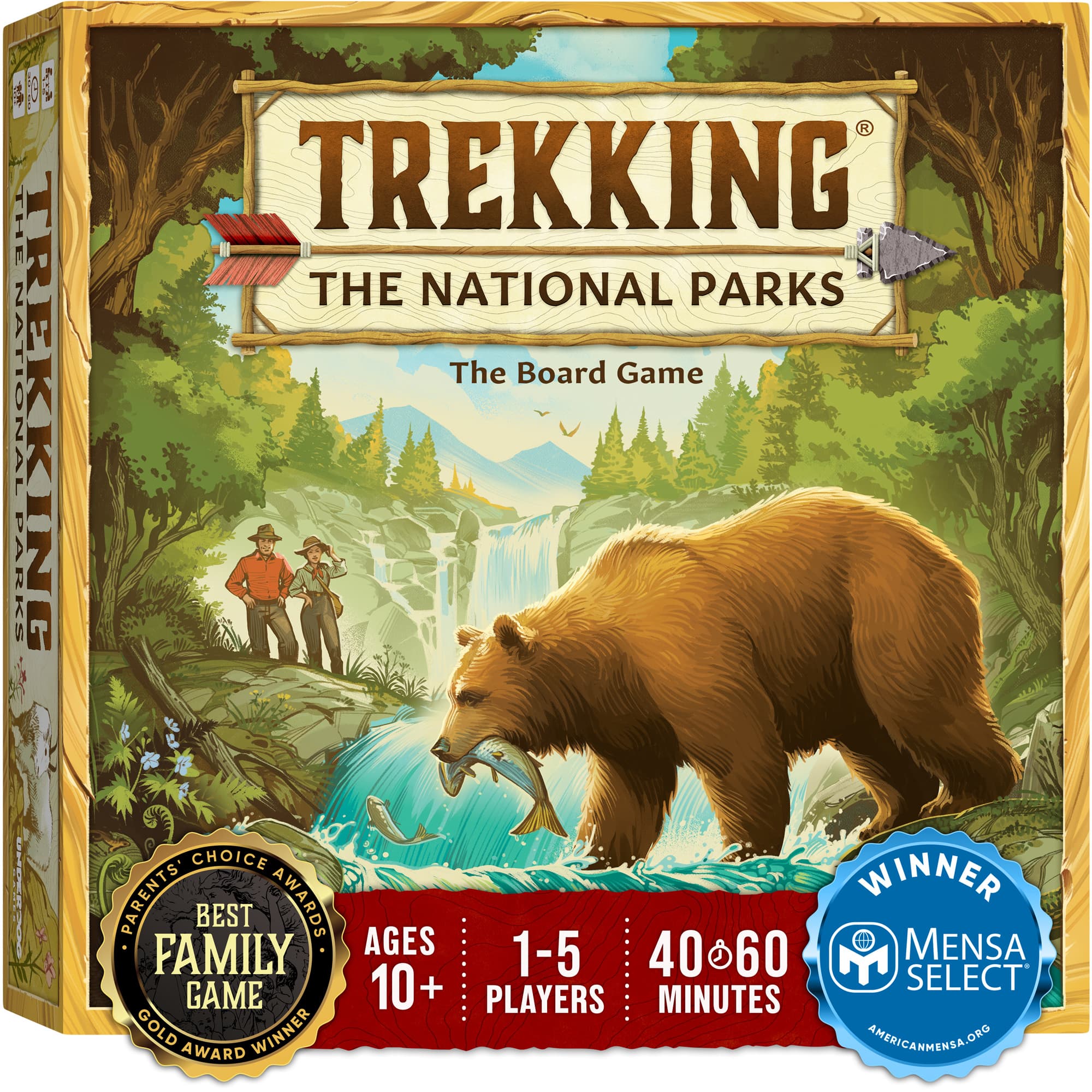 Trekking The National Parks: The Award-Winning Family Board Game (3rd Edition)